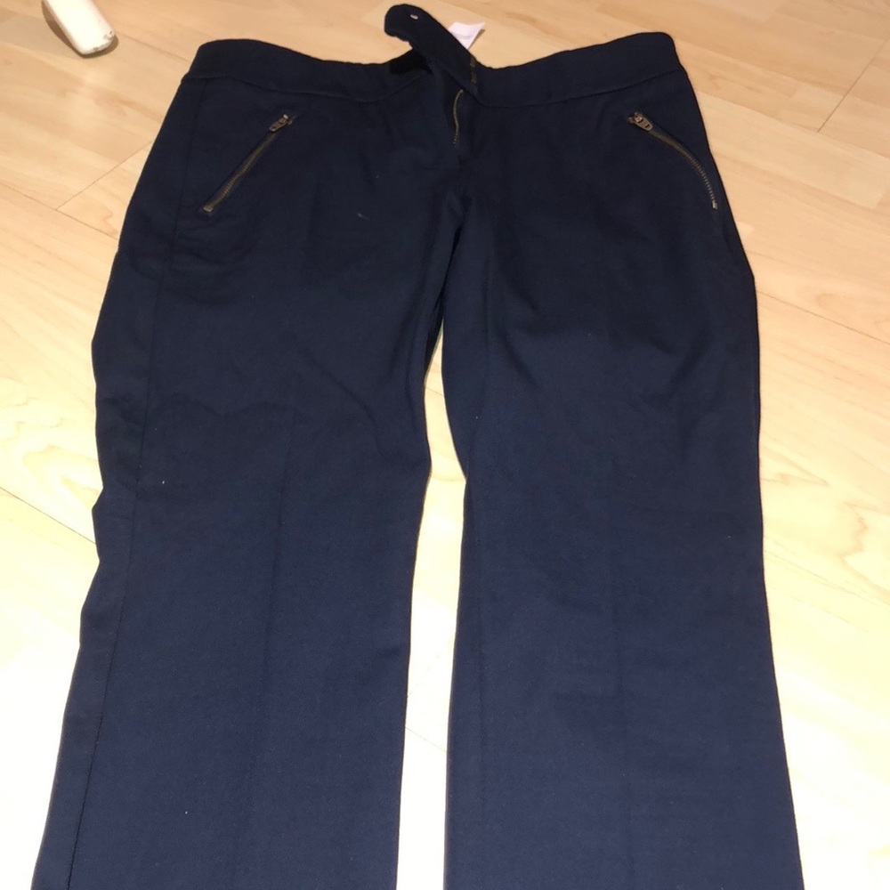 Navy petite pants! Brand new with tags